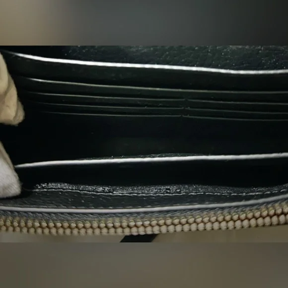 Vintage style Tory Burch small crossbody Bag Black Leather - Picture 10 of 17